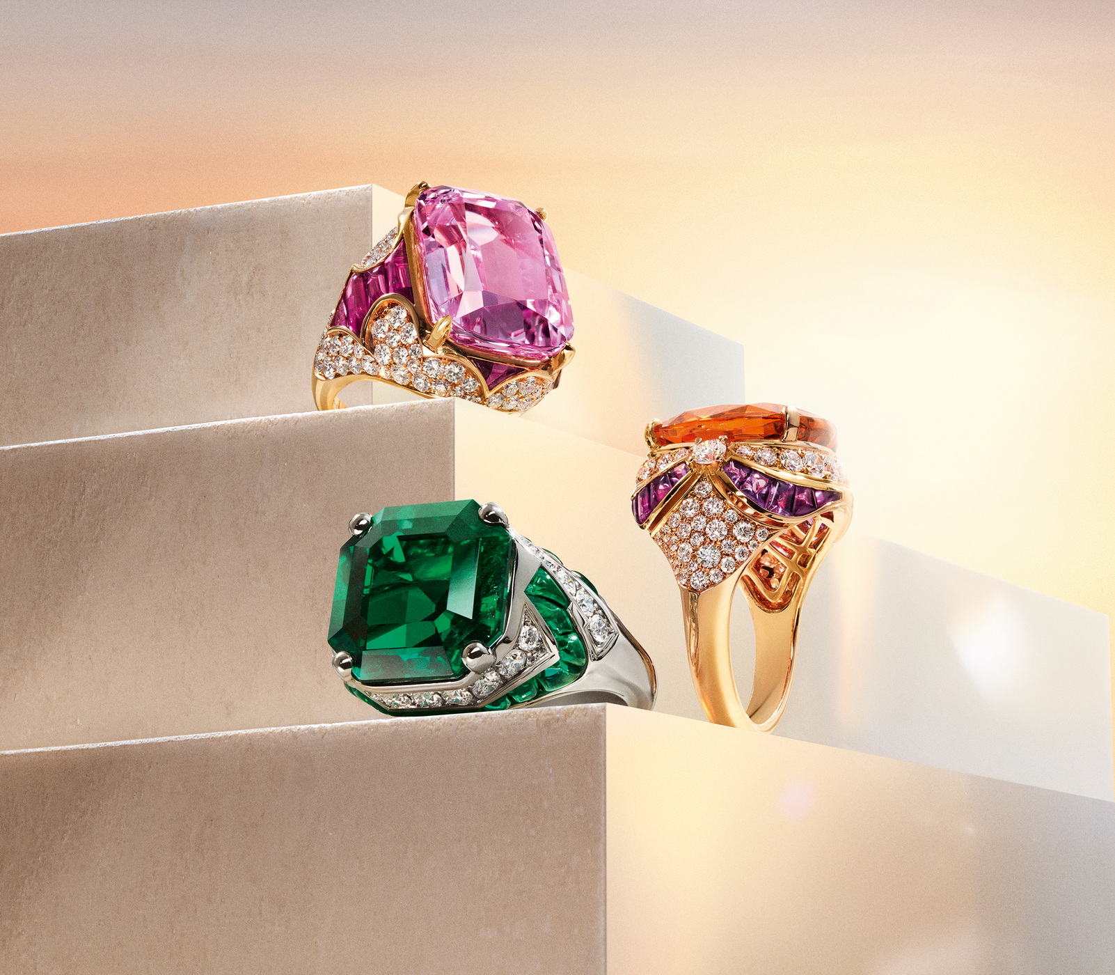 خواتم من مجموعة بولغري الجديدة إكليتيكا Eclettica